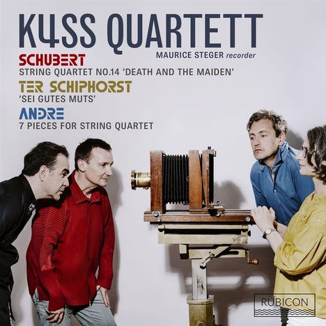 Kuss Quartet - Schubert / ter Schiphorst / Andre, CD