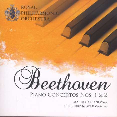 Ludwig van Beethoven (1770-1827): Klavierkonzert Nr.1 &amp; 2, CD