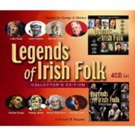Legends Of Irish Folk (Collector's Edition), 4 CDs