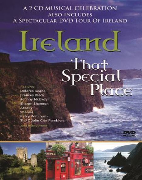 Ireland: That Special Place, 2 CDs und 1 DVD