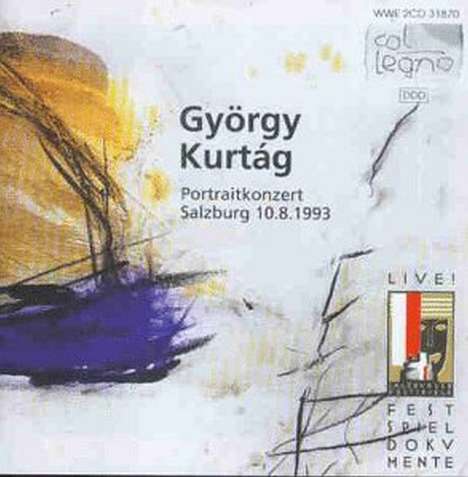 György Kurtag (geb. 1926): Portraitkonzert Salzburg v.10.08.93, 2 CDs