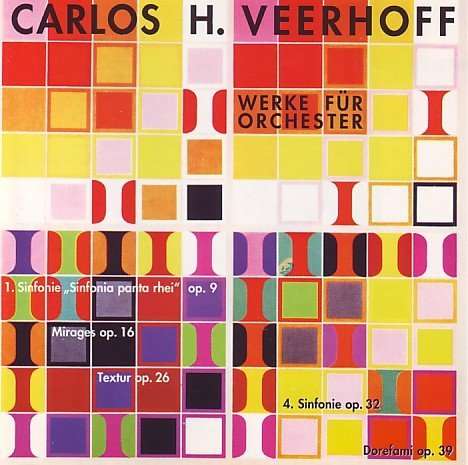 Carlos Veerhoff (1926-2011): Symphonien Nr.1 &amp; 4, CD