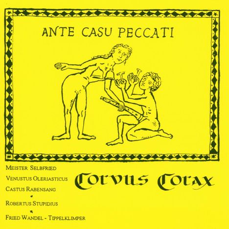 Corvus Corax: Ante Casu Peccati, CD