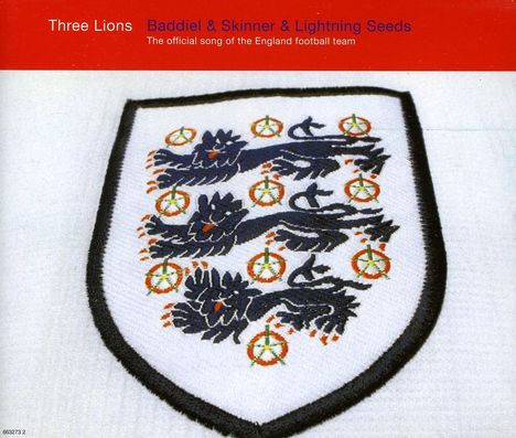 David Baddiel, Frank Skinner &amp; TheLightning Seeds: Three Lions, Maxi-CD