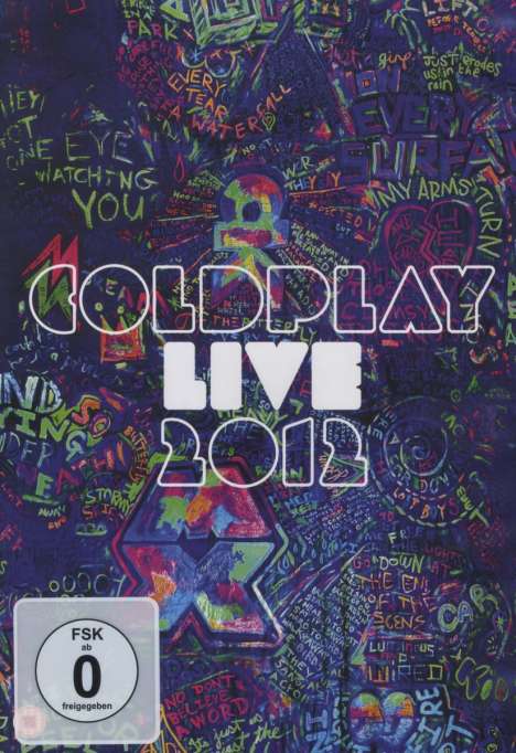 Coldplay: Live 2012, 1 DVD und 1 CD