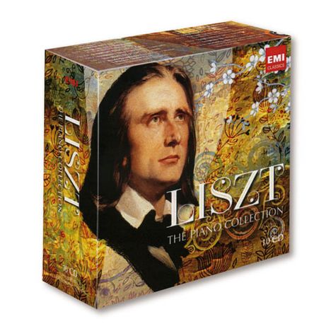 Franz Liszt (1811-1886): The Piano Collection, 10 CDs
