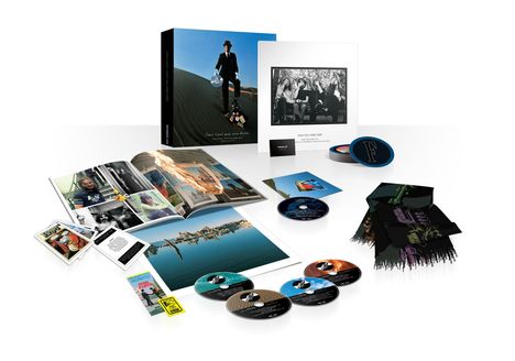 Pink Floyd: Wish You Were Here (Immersion Box), 2 CDs, 1 DVD, 1 DVD-Audio und 1 Blu-ray Disc