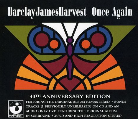 Barclay James Harvest: Once Again (40th Anniversary Edition) (CD + DVD-Audio), 1 CD und 1 DVD-Audio