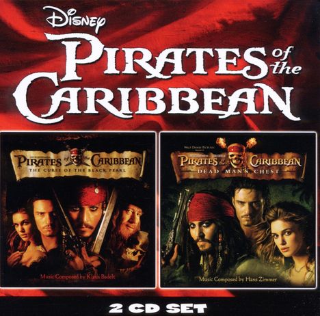 Filmmusik: Fluch der Karibik 1 &amp; 2 (Pirates Of The Caribbean), 2 CDs