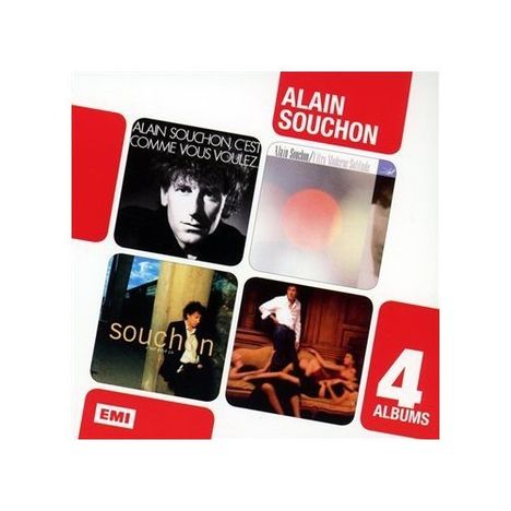 Alain Souchon: 4 Albums, 4 CDs