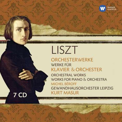 Franz Liszt (1811-1886): Orchesterwerke, 7 CDs