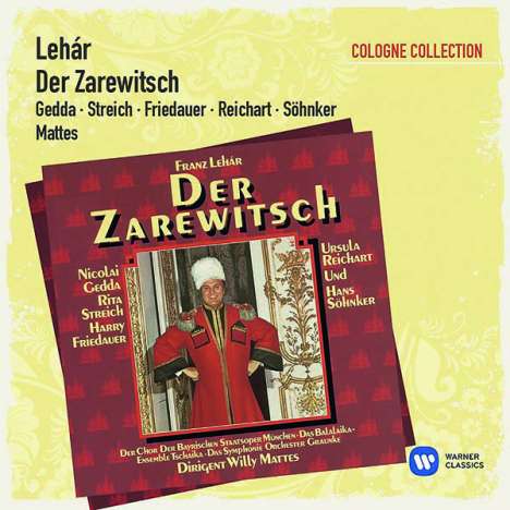 Franz Lehar (1870-1948): Der Zarewitsch, 2 CDs