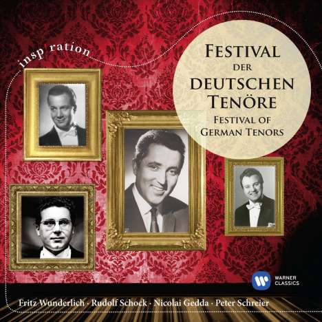 Warner Inspiration - Festival deutscher Tenöre, CD
