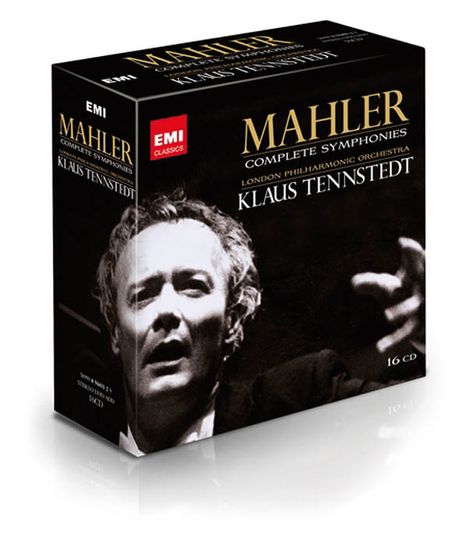 Gustav Mahler (1860-1911): Klaus Tennstedt - Complete Mahler Recordings, 16 CDs