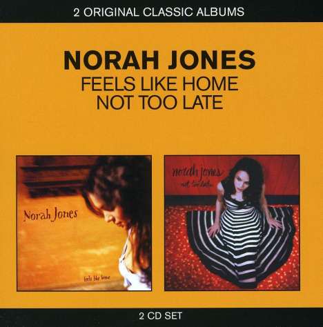 Norah Jones (geb. 1979): Feels Like Home / Not Too Late, 2 CDs