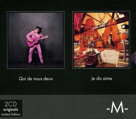 -M- (Matthieu Chedid): Je Dis Aime / Qui De Nous Deux (Limited Edition), 2 CDs