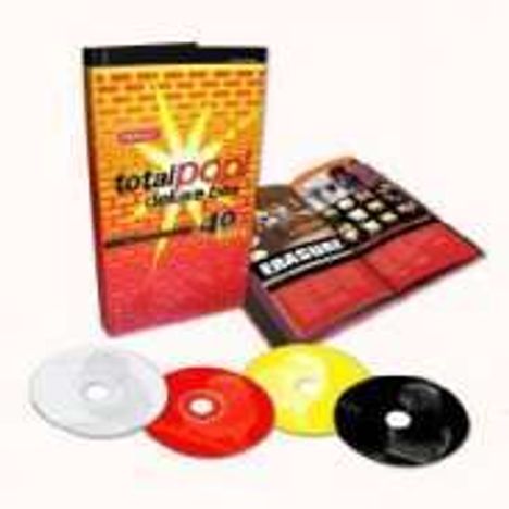 Erasure: Total Pop! The First 40 Hits (Deluxe Box-Set 3CD + DVD), 3 CDs und 1 DVD