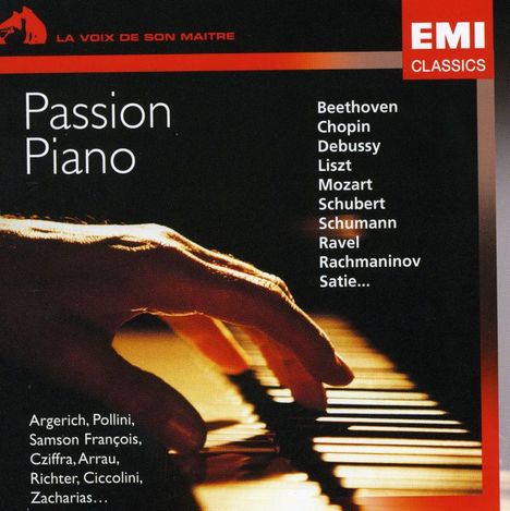Passion Piano, CD