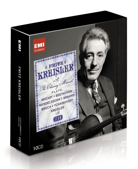 Fritz Kreisler - The Charming Maverick (Icon Series), 10 CDs
