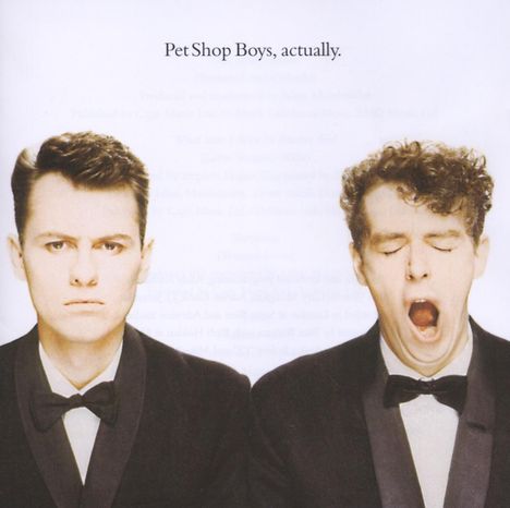 Pet Shop Boys: Actually, CD