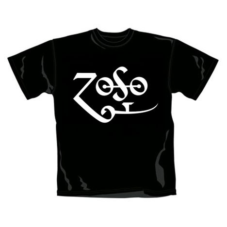 Jimmy Page (geb. 1944): Zoso T-Shirt (Größe S), T-Shirt