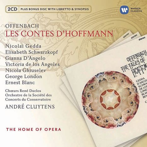 Jacques Offenbach (1819-1880): Les Contes D'Hoffmann, 2 CDs