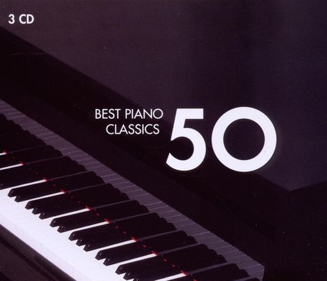 50 Best Piano, 3 CDs