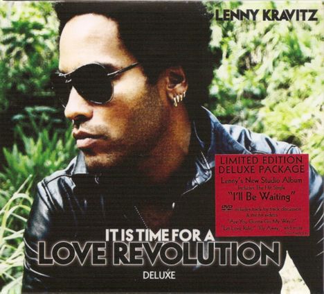 Lenny Kravitz: It Is Time For A Love Revolution (Limited Deluxe Edition), 1 CD und 1 DVD