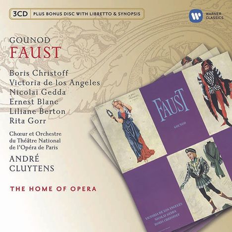 Charles Gounod (1818-1893): Faust ("Margarethe"), 3 CDs