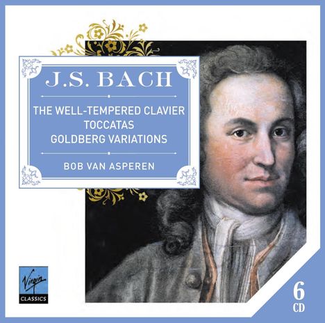Johann Sebastian Bach (1685-1750): Das Wohltemperierte Klavier 1 &amp; 2, 6 CDs