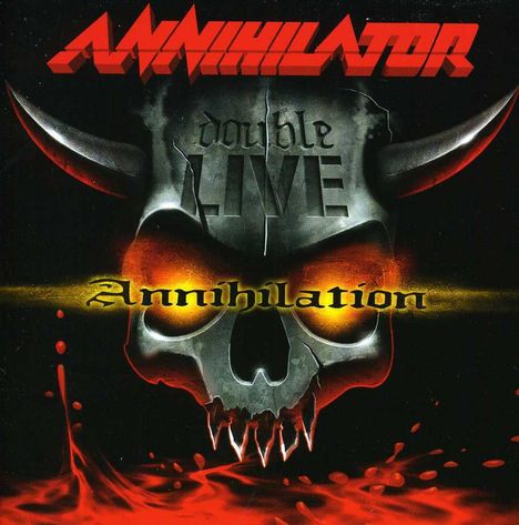Annihilator: Double Live Annihilation, 2 CDs