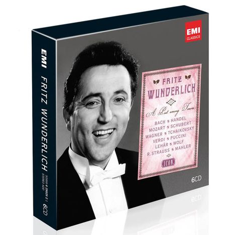 Fritz Wunderlich - A Poet among Tenors (Icon Series), 6 CDs