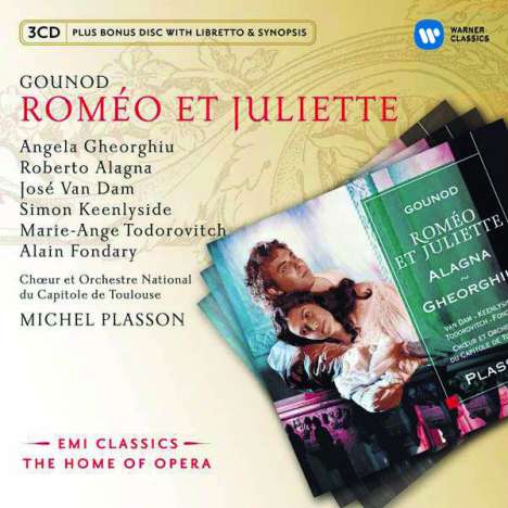 Charles Gounod (1818-1893): Romeo &amp; Juliette, 3 CDs