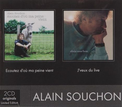 Alain Souchon: Ecoutez D'ou.../J'veux Du Live, 2 CDs