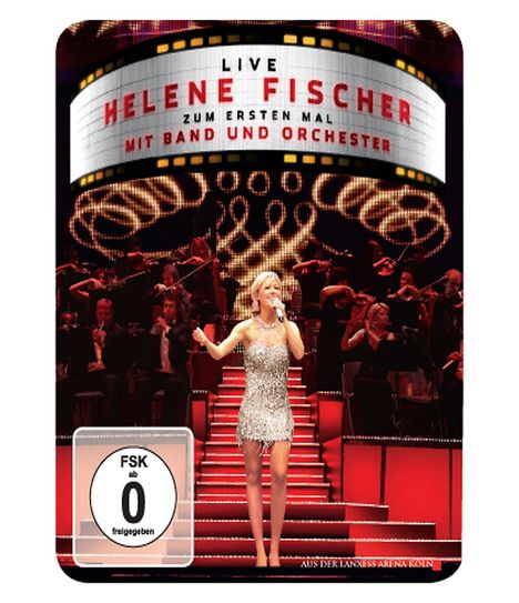 Helene Fischer: Live - zum ersten Mal mit Band &amp; Orchester, Blu-ray Disc