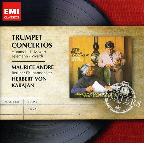 Maurice Andre spielt Trompetenkonzerte, CD