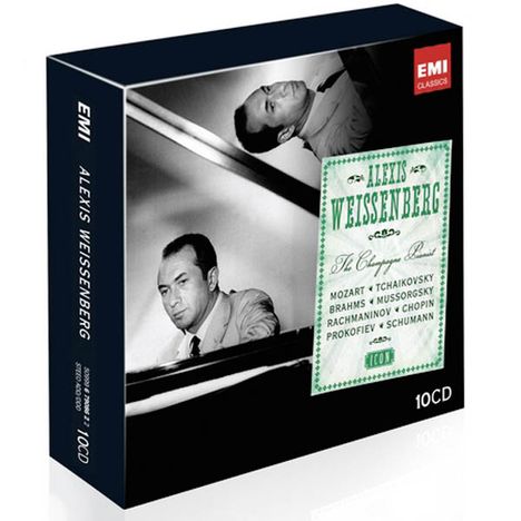 Alexis Weissenberg - The Champagne Pianist (Icon Series), 10 CDs