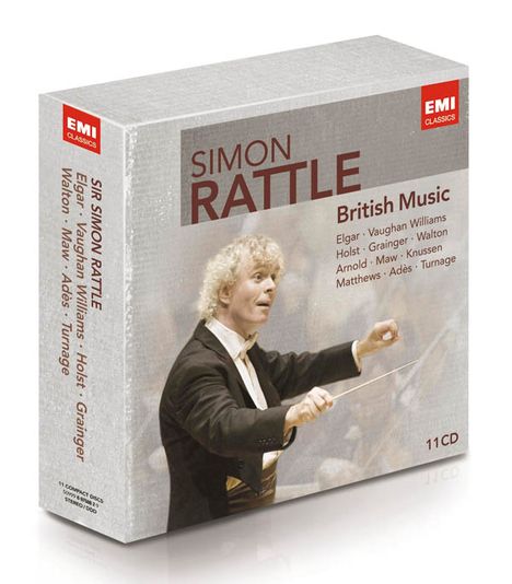 Simon Rattle - British Music, 11 CDs