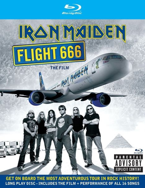 Iron Maiden: Flight 666, Blu-ray Disc