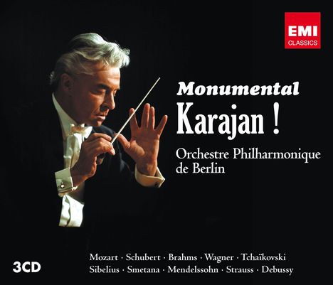 Herbert von Karajan - Monumental Karajan!, 3 CDs