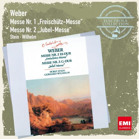 Carl Maria von Weber (1786-1826): Messen Nr.1 &amp; 2 (Es-dur &amp; G-dur op.76), CD