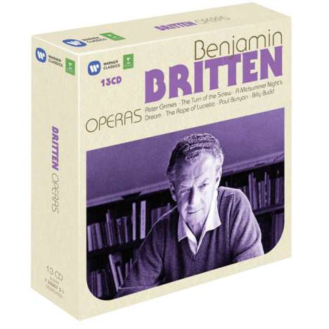 Benjamin Britten (1913-1976): Operas, 13 CDs