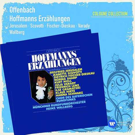 Jacques Offenbach (1819-1880): Les Contes D'Hoffmann (in dt.Spr.), 3 CDs