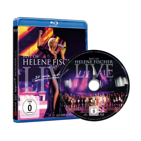 Helene Fischer: Best Of Live - So wie ich bin, Blu-ray Disc