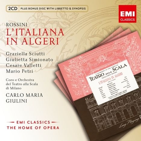 Gioacchino Rossini (1792-1868): L'Italiana in Algeri, 2 CDs