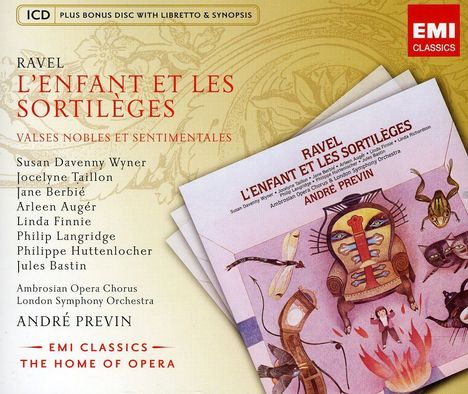 Maurice Ravel (1875-1937): L'enfant et les sortileges, CD