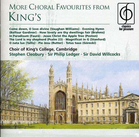 King's College Choir Cambridge - More Choral Favourites from King's, CD