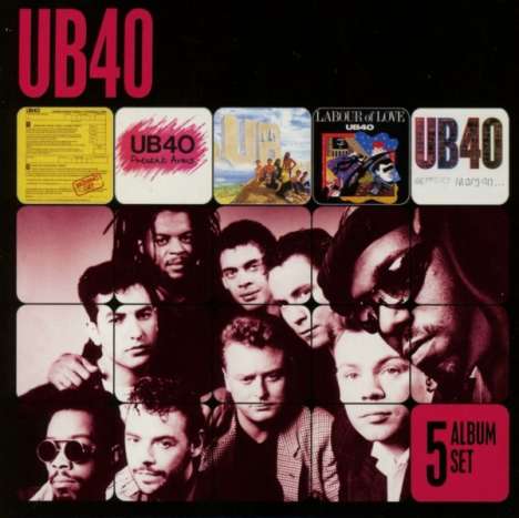 UB40: 5 Album Set, 5 CDs