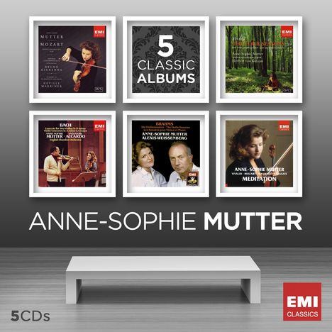 Anne-Sophie Mutter - 5 Classic Albums, 5 CDs