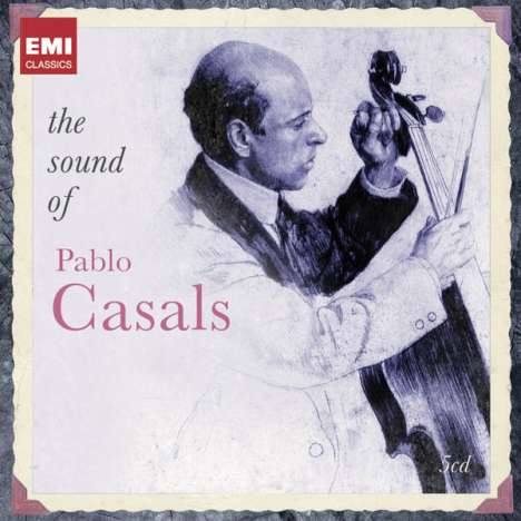 Pablo Casals - The Sound of, 4 CDs